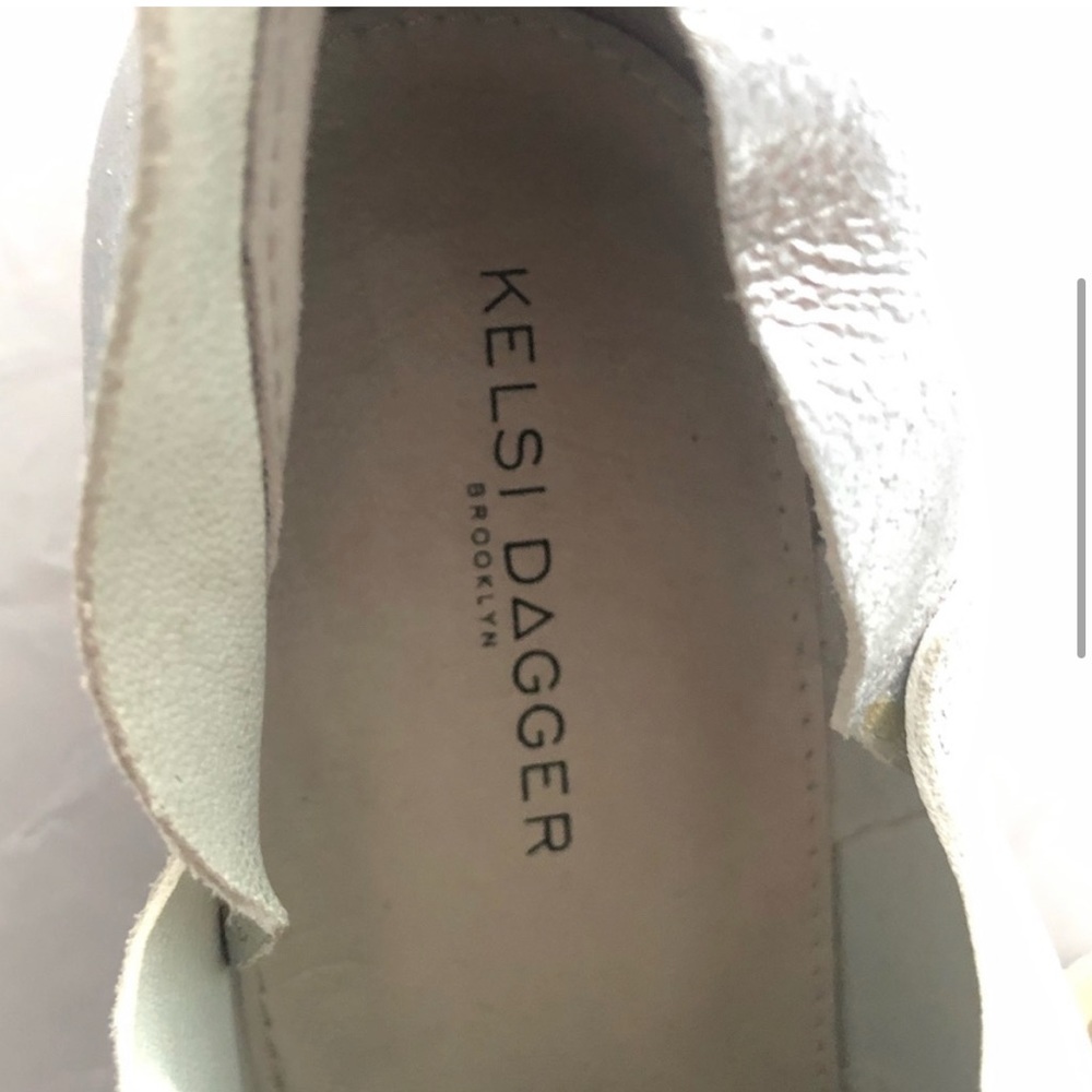 Leather Silver Ankle Boot. - image 5